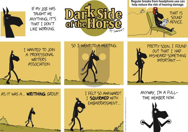 Dark Side of the Horse on Sunday June 22, 2025 Comic Strip