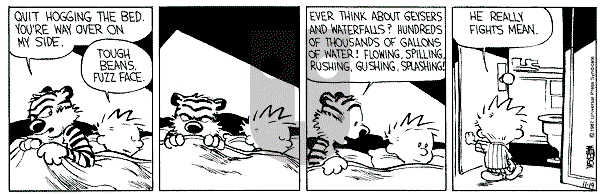 Calvin and Hobbes on Thursday November 19, 1987 Comic Strip