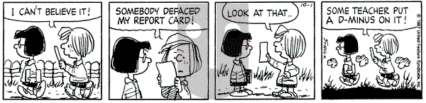 Peanuts on Thursday October 1, 1987 Comic Strip