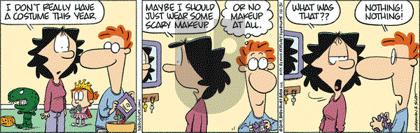 Baby Blues on Thursday October 31, 2019 Comic Strip