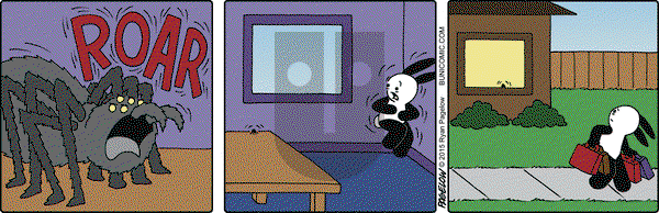 Buni on Monday February 23, 2015 Comic Strip