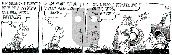 The Grizzwells on Monday August 14, 1995 Comic Strip