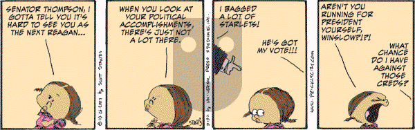 Prickly City on Friday October 26, 2007 Comic Strip
