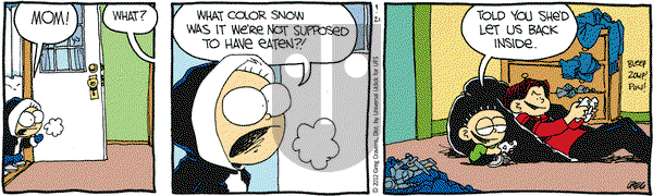 The Buckets on Saturday January 21, 2012 Comic Strip