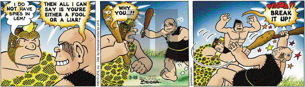 Alley Oop on Friday March 18, 2016 Comic Strip