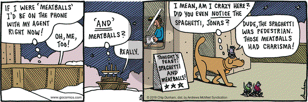 Overboard on Thursday March 14, 2019 Comic Strip