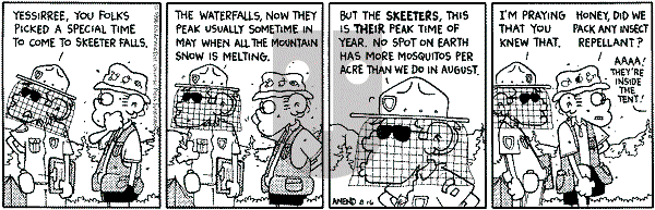 FoxTrot on Friday August 16, 1996 Comic Strip