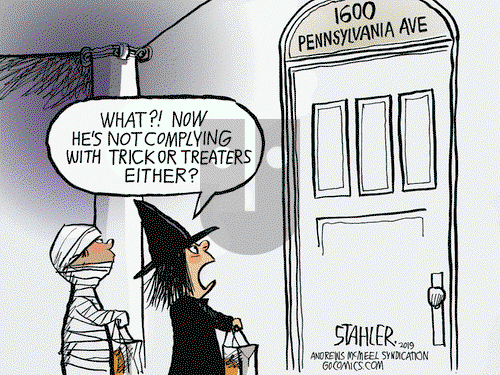 Jeff Stahler on Wednesday October 9, 2019 Comic Strip