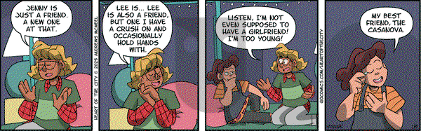 Heart of the City - Saturday March 8, 2025 Comic Strip