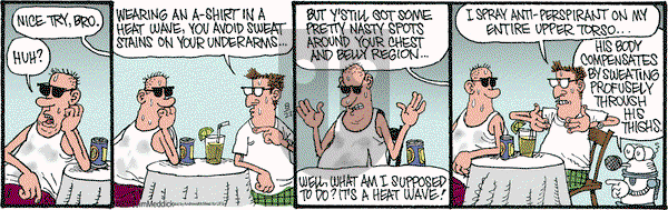 Monty on Thursday August 22, 2019 Comic Strip