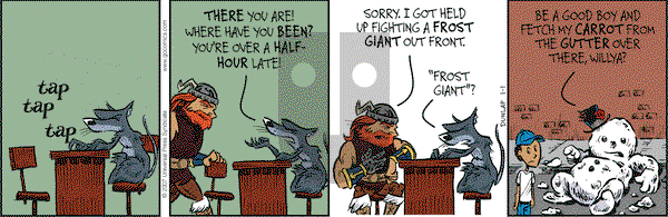 Ink Pen on Monday January 1, 2007 Comic Strip