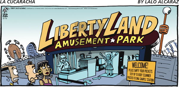 La Cucaracha on Sunday June 19, 2011 Comic Strip