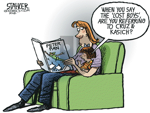 Jeff Stahler on Tuesday April 26, 2016 Comic Strip
