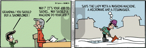 Grand Avenue on Tuesday December 1, 2015 Comic Strip