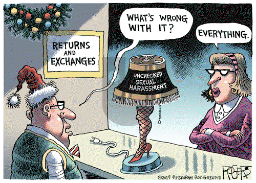 Rob Rogers on Wednesday December 27, 2017 Comic Strip