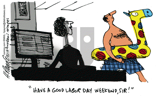 Henry Payne on Monday September 3, 2018 Comic Strip