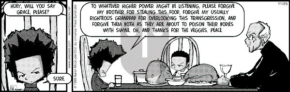 The Boondocks on Thursday June 28, 2007 Comic Strip