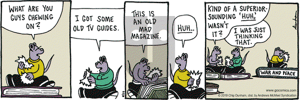Overboard on Thursday August 29, 2019 Comic Strip