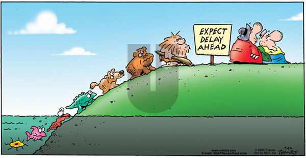 Frank and Ernest on Sunday July 24, 2005 Comic Strip
