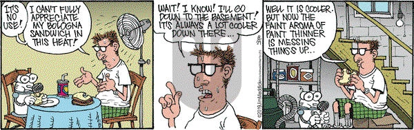 Monty on Thursday August 29, 2019 Comic Strip
