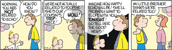 Drabble on Thursday May 9, 2013 Comic Strip
