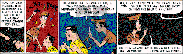 Rip Haywire on Saturday September 27, 2014 Comic Strip