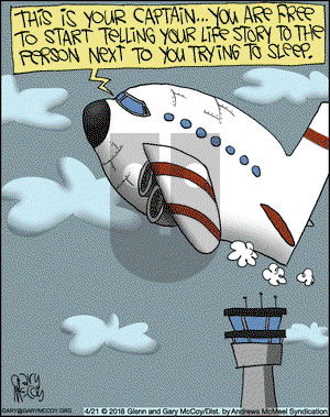 The Flying McCoys on Saturday April 21, 2018 Comic Strip