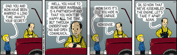 Cow and Boy Classics on Tuesday March 3, 2009 Comic Strip