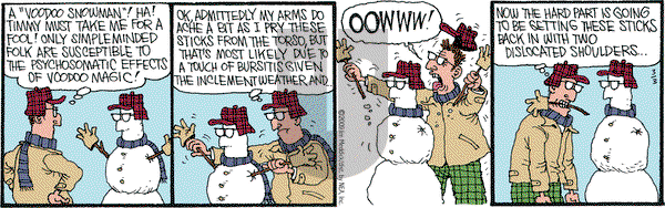 Monty on Tuesday March 3, 2009 Comic Strip