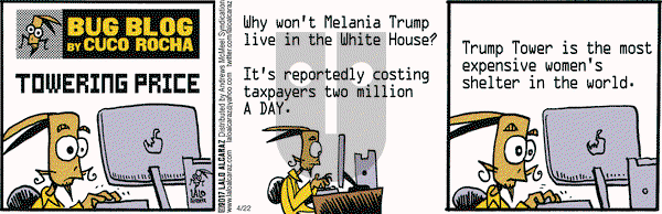 La Cucaracha on Saturday April 22, 2017 Comic Strip