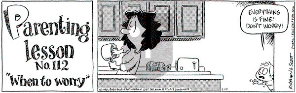 Baby Blues - Wednesday February 25, 1998 Comic Strip