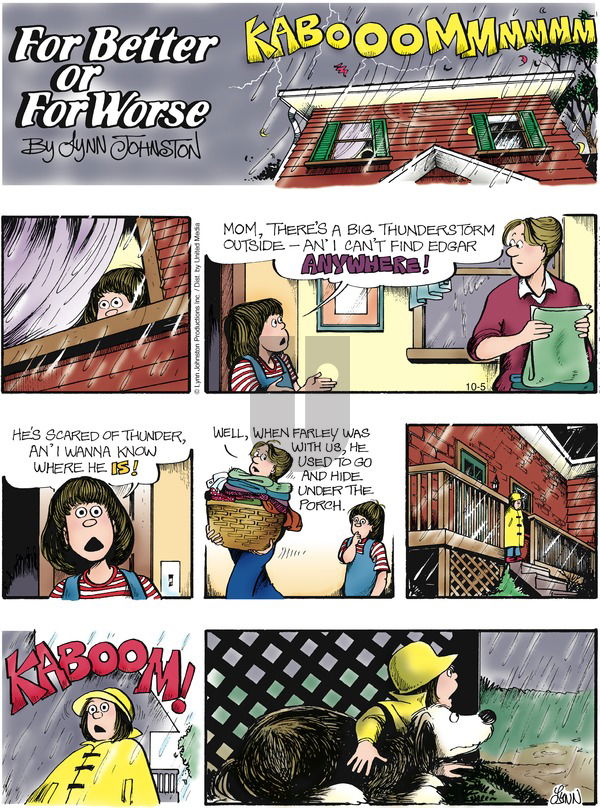 For Better or For Worse - Sunday October 5, 1997 Comic Strip