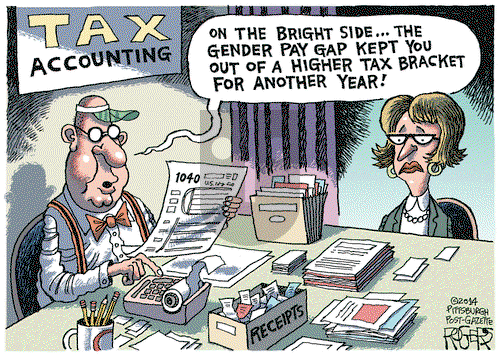 Rob Rogers on Tuesday April 15, 2014 Comic Strip