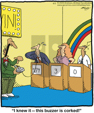 In the Bleachers on Tuesday June 3, 2025 Comic Strip