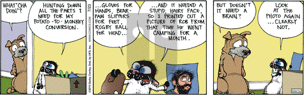 Get Fuzzy on Friday July 23, 2010 Comic Strip