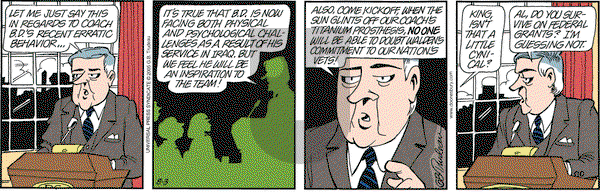 Doonesbury on Wednesday August 3, 2005 Comic Strip