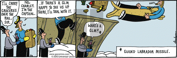 Overboard on Wednesday February 18, 2015 Comic Strip