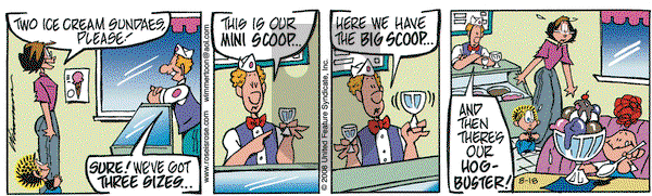 Rose is Rose on Monday August 18, 2008 Comic Strip