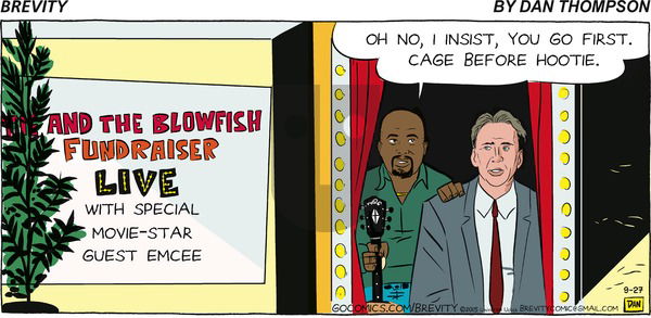 Brevity on Sunday September 27, 2015 Comic Strip