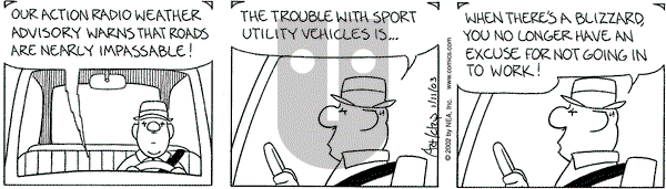 The Born Loser on Saturday January 11, 2003 Comic Strip