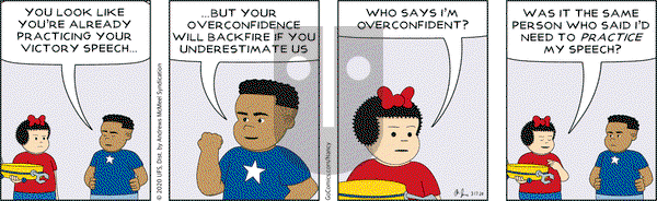 Nancy on Tuesday March 17, 2020 Comic Strip