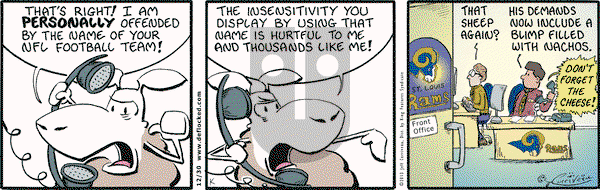 DeFlocked on Monday December 30, 2013 Comic Strip