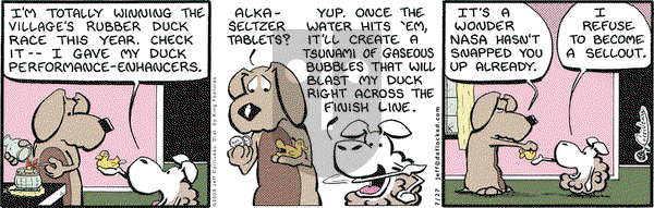 DeFlocked on Monday July 27, 2009 Comic Strip