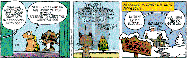 Over the Hedge on Wednesday July 28, 2010 Comic Strip