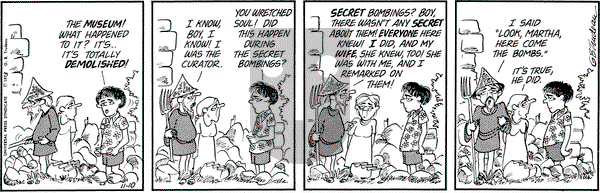 Doonesbury - Saturday November 10, 1973 Comic Strip