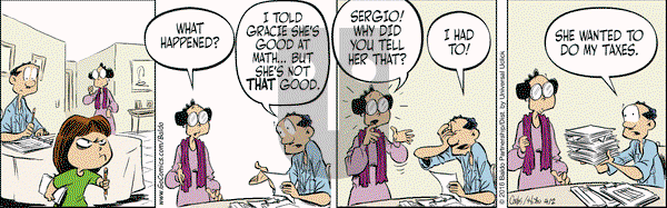 Baldo on Saturday April 2, 2016 Comic Strip