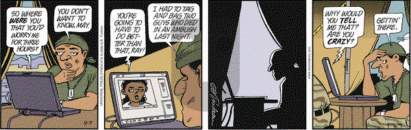 Doonesbury on Thursday September 7, 2006 Comic Strip