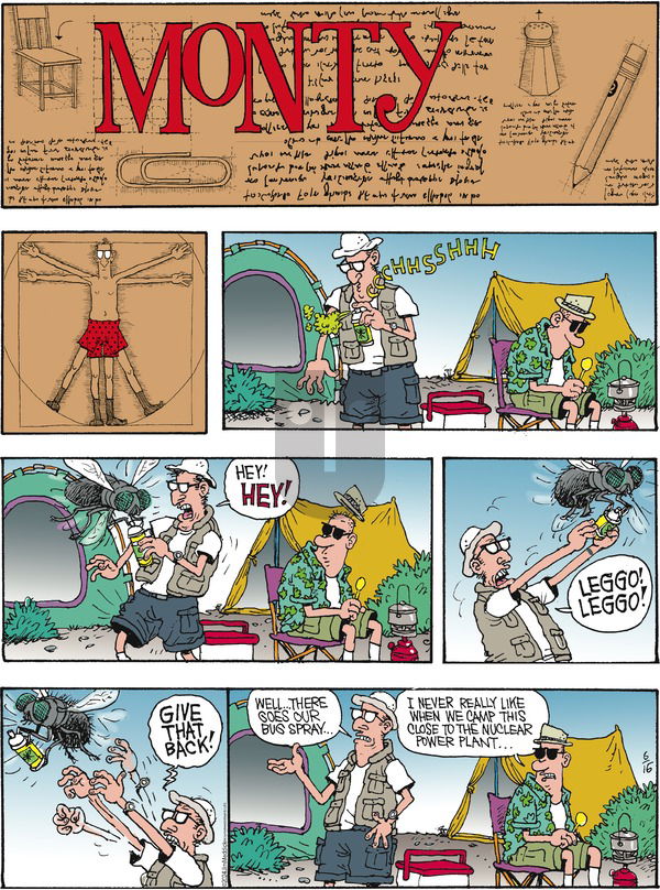 Monty - Sunday June 16, 2024 Comic Strip