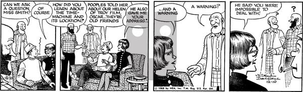 Alley Oop on Tuesday December 10, 1968 Comic Strip