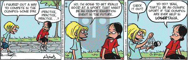 Cleats on Monday August 11, 2008 Comic Strip